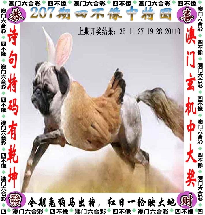 207期：澳門(mén)四不像